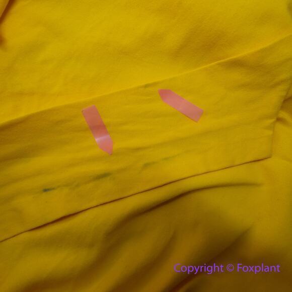 NEW Eloquii yellow Cross‎ Front Flutter Sleeve Dress, size 24 - Picture 14 of 16